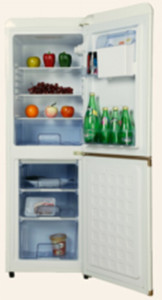 Color Mini Portable Double Door Refrigerator for Young People