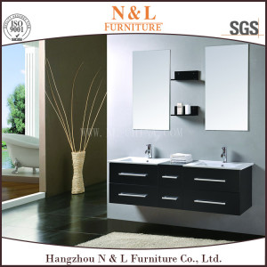 Solid Oak Wood Bathroom Vanities