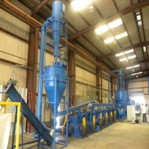 Waste Tire Recycling Rubber Powder Machine Plant