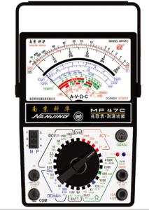 High Quality Analog Panel Multimeter (MF47C) with ISO Certified