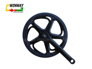 2017 Black Bicycle Bike Chainwheel Crank